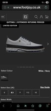 Footjoy Dry Ice Field LX - 9.5 Sold Out Limited Edition