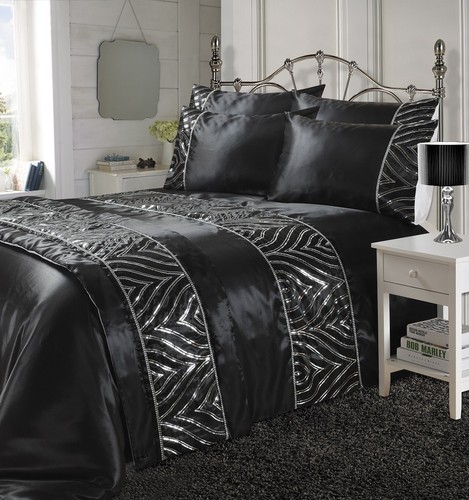 Shimmer diamante duvet cover - shimmer,
