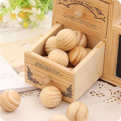 100pcs natural camphor balls - natural,