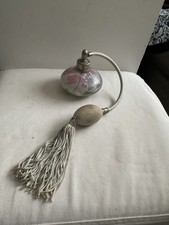 Isle of Wight glass flower garden Perfume Bottle,Perfume Atomiser