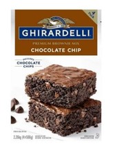 Ghirardelli Premium Brownie Mix Chocolate Chip 2.26kg