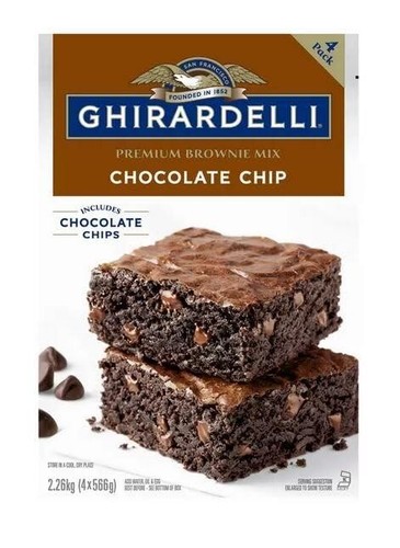 Ghirardelli premium brownie - ghirardelli,