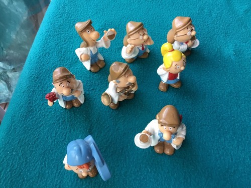 Tetley tea folk figure - folk, set