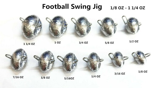 Pcs football swing jig - 5,