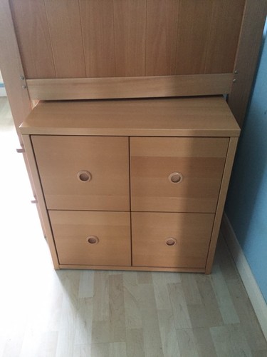 Salcombe solid beech - beech, slide