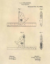 Starrett Tri Square US Patent