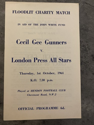 Cecil gee gunners london - v,