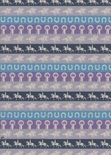 Horse Lovers Gift Wrap Wrapping Paper - 2 Sheets Quality NEW
