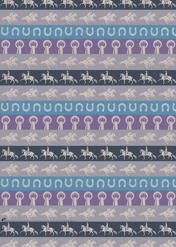 Horse lovers gift wrap - horse,