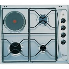 GAS COOKER Whirlpool COOKER hob: 1 electric ring, 3 gas burners - AKM 261/IX