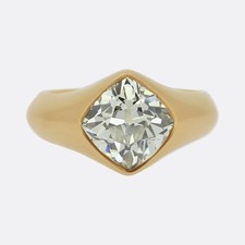 4.70 Carat Peruzzi Cut Diamond
