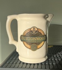 Burtonwood Brewery Beers pub water jug.