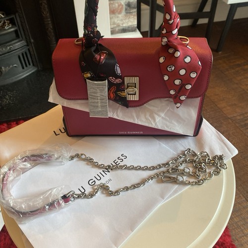 Lulu guinness raspberry - guinness,