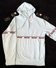 MOSCHINO MENS PULL OVER HOODIE