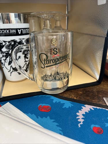 Brand new staropramen stein - brand,