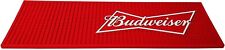 Budweiser Rubber Beer Mat Bar Runner