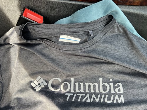 Columbia titanium shirt m - titanium,