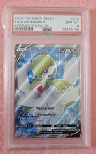 PSA 10 Pokémon Gardevoir v Champions Path Holo Card 070/073 Full Art Ultra Rare