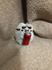 pusheen plush keyring with