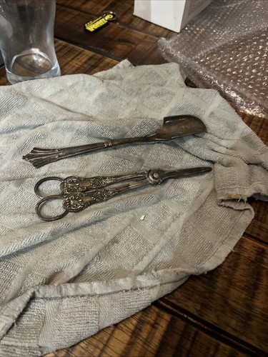 Antique silver plated - silver-plated, butter