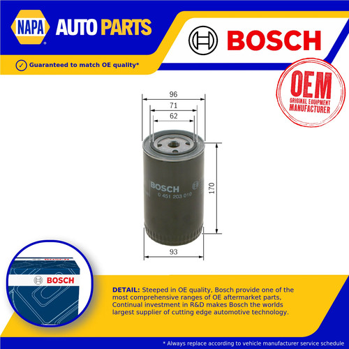 Oil filter 0451203010 bosch - oil,