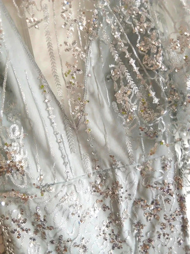 Size sparkly silver - 6/8,