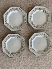 Four Eternal Beau tea plates