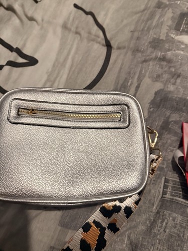 Silver crossbody bag women - crossbody, women’s