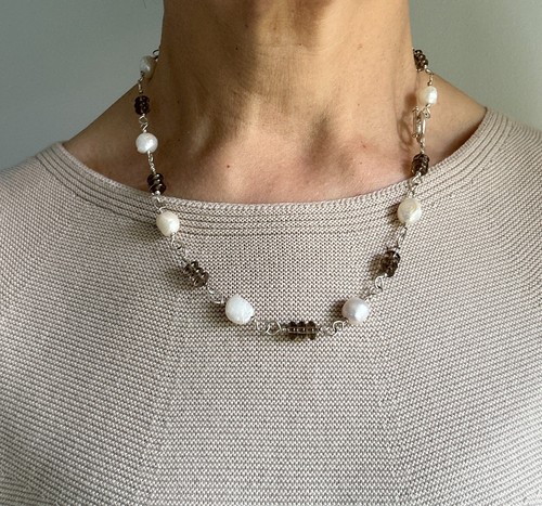 Ooak handcrafted genuine pearl - handcrafted,
