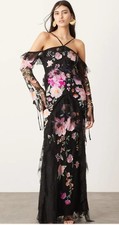 ASOS EDITION embroidered lace