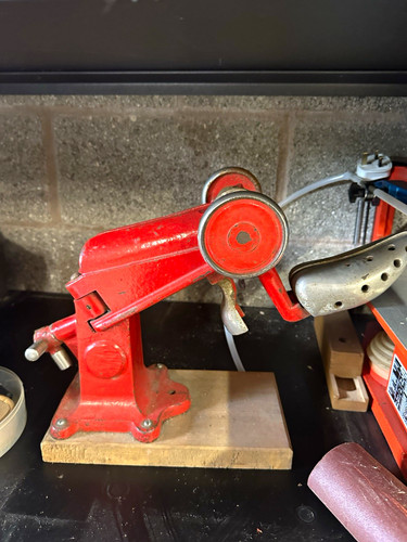 Vintage red cast iron - vintage,