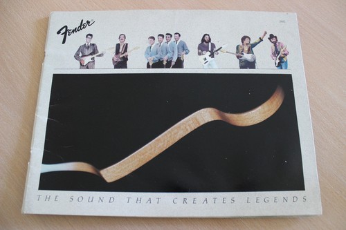 Fender 1982 instrument catalog - 1982,