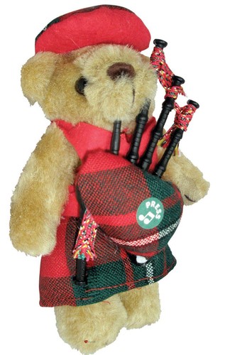 Macgregor tartan musical teddy - macgregor,