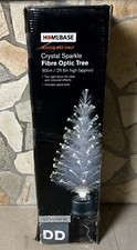 Crystal Sparkle Fibre Optic Tree 80cm / 2ft 6in high (approx) Homebase 