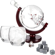 Whiskey decanter globe - decanter, &