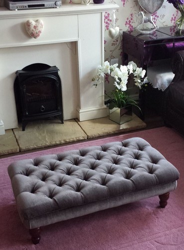 Deep buttoned chesterfield - buttoned,