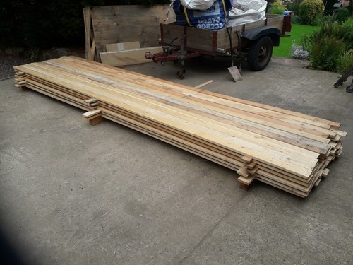 Reclaimed timber wood - reclaimed, packs
