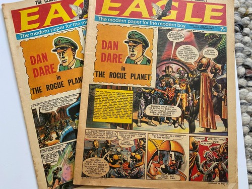 Eagle comics from 1969 - comics, see