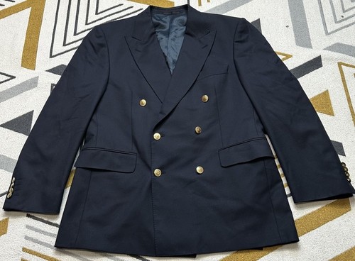 Mens aquascutum navy double - aquascutum,