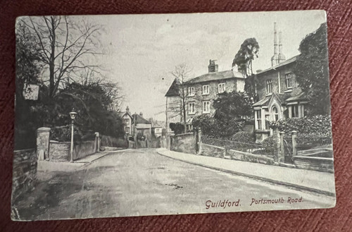 Antique postcard guildford - postcard,