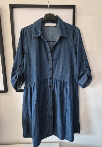 Denim dress womens size - denim,
