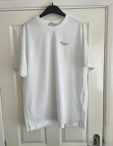 Givenchy men white logo - white,