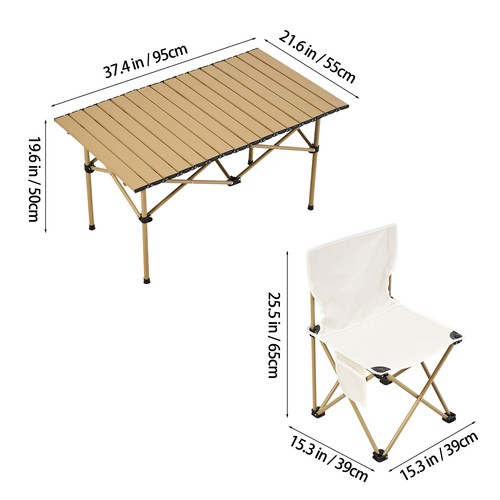 Foldable camping table - foldable,