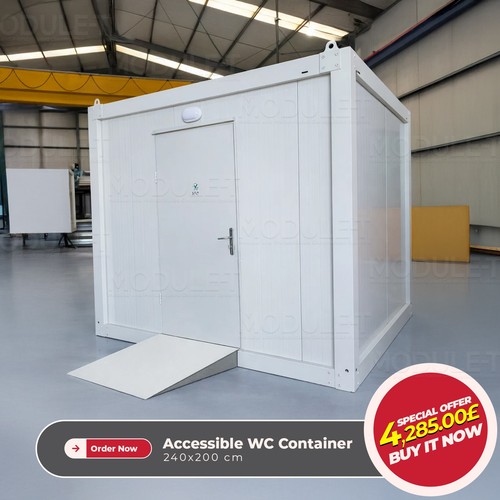Accessible container - accessible, wc
