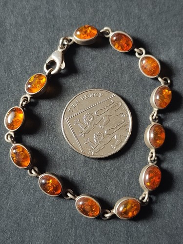 925 sterling amber - amber, set