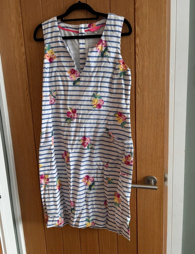 Joules striped floral shift - striped,