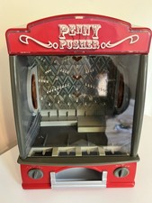 Coin Pusher Machine Electronic Toy Arcade Game Kid's Gift Christmas Penny Falls