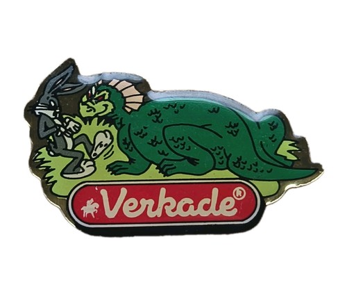 Bugs bunny dinosaur pin - bugs, badge