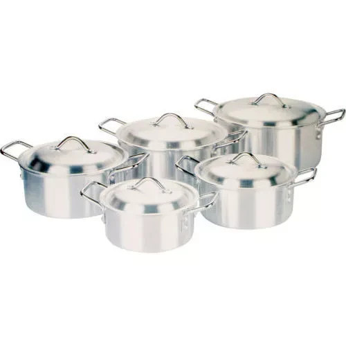 10pc aluminium casserole - 10pc,