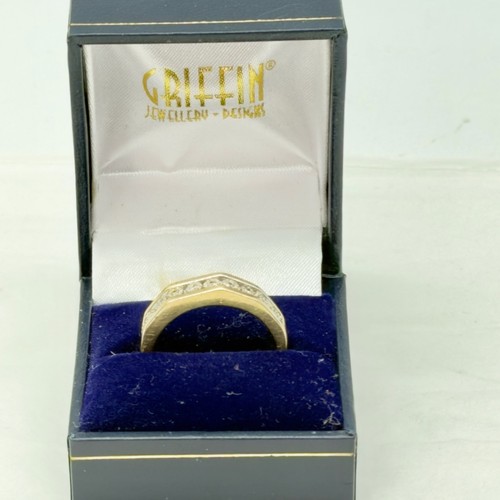 Men 14k yellow gold band - 14k,